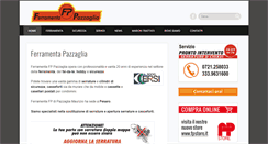 Desktop Screenshot of ferramentapazzaglia.com